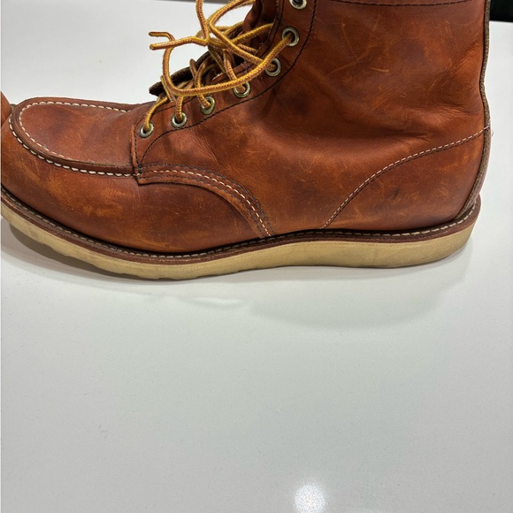 Red Wing Men's Heritage Moc Lug leather boots in Men’s size 12. - Picture 10 of 12